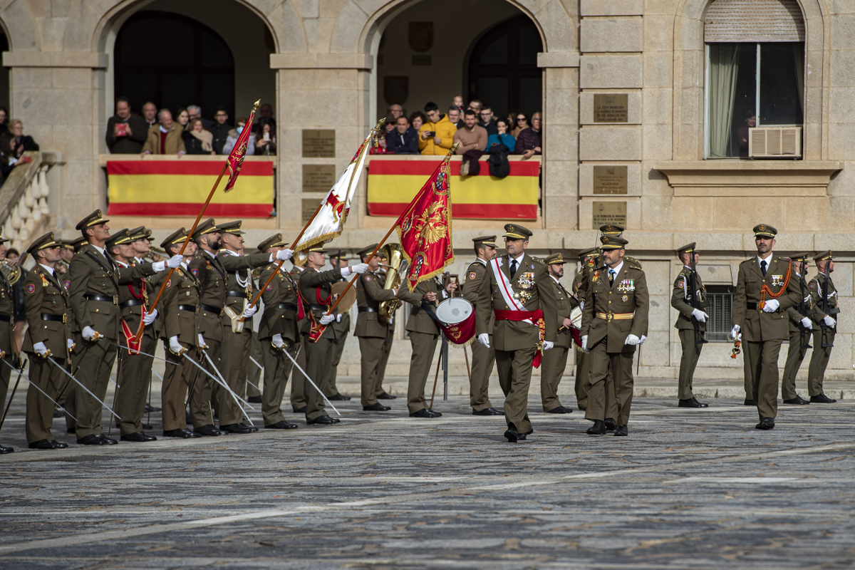 La Infantería celebró la festividad de su patrona. Foto: EFE/Ismael Herrero.
