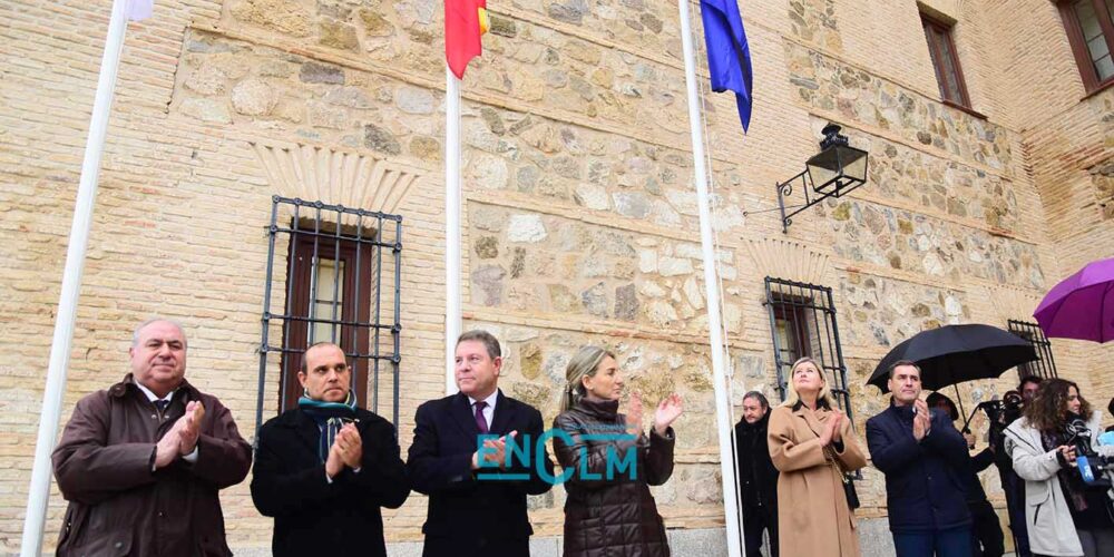 Acto conmemorativo en las Cortes de Castilla-La Mancha por el aniversario de la aprobación de la Constitución Española. Foto: Rebeca Arango.