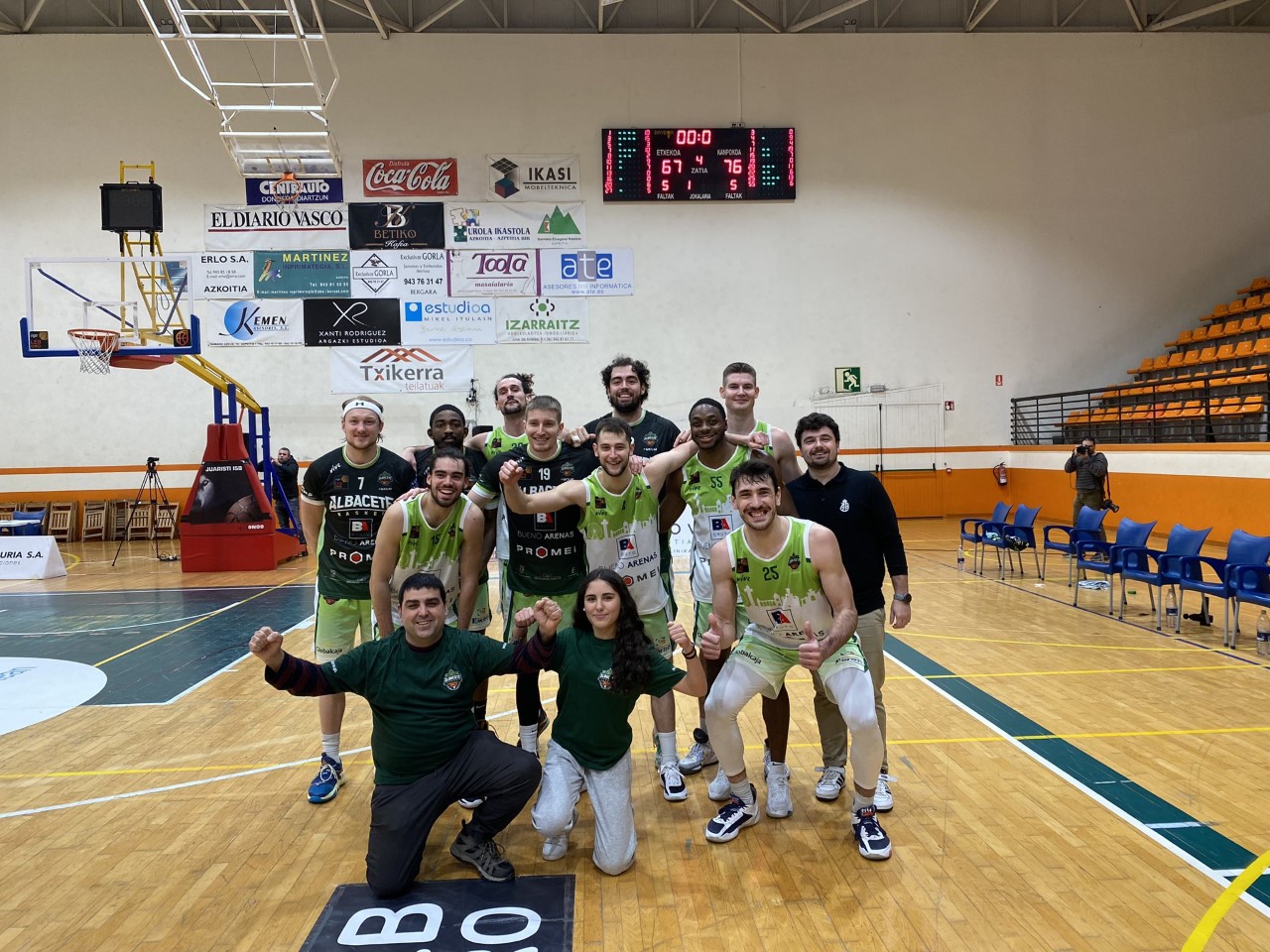 Victoria del Bueno Arenas Albacete Basket ante el Juaristi ISB.