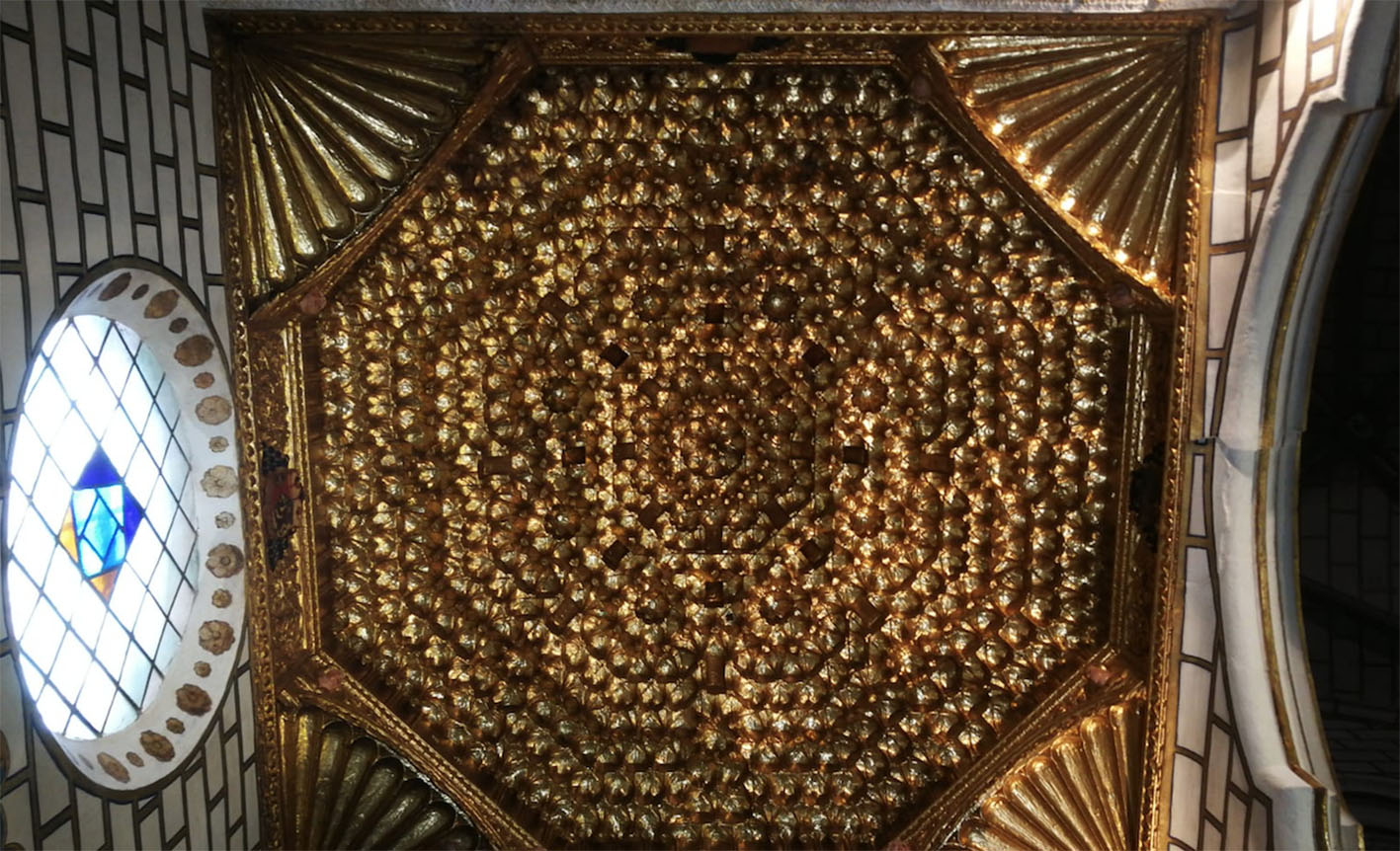 Inerior de la capilla de Santa Catalina, en Toledo.