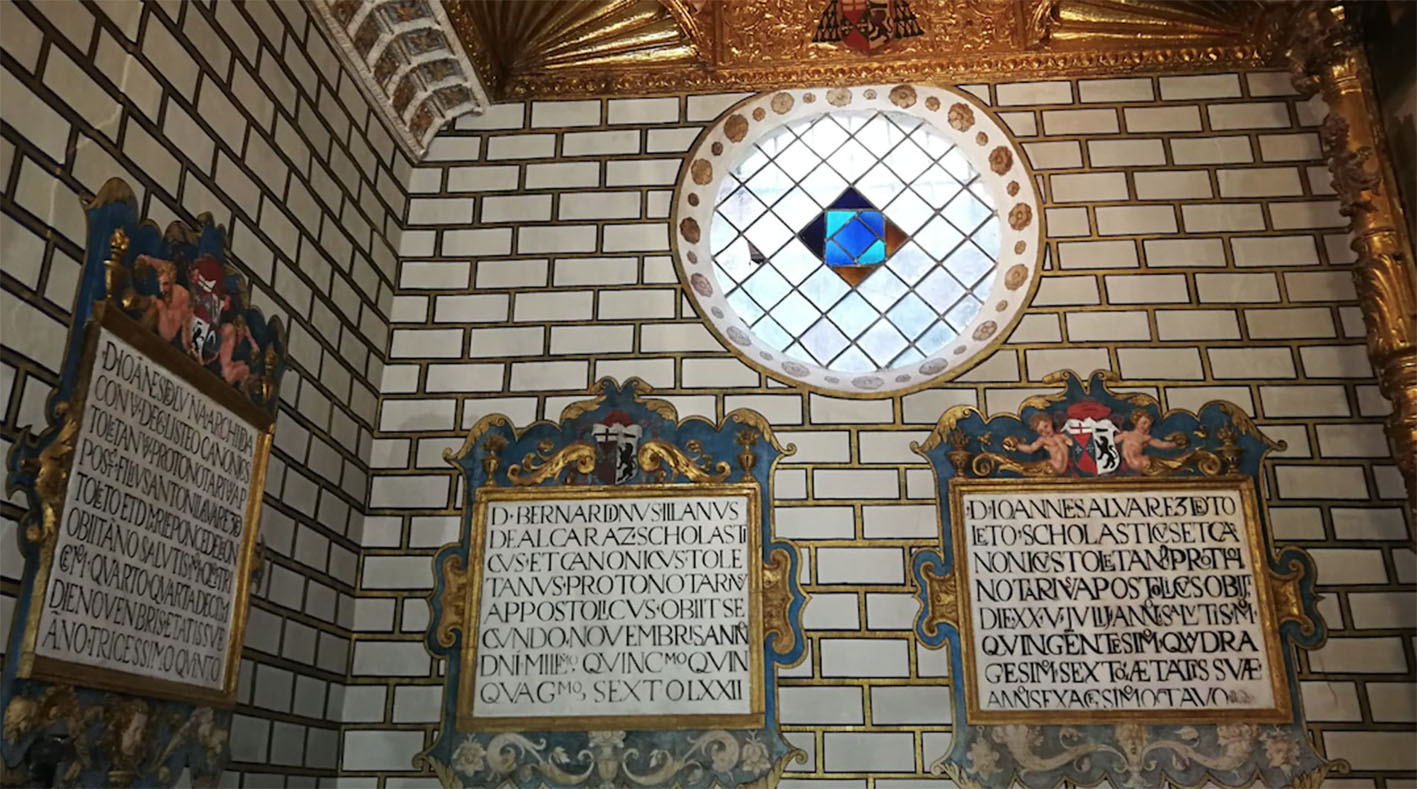 Inerior de la capilla de Santa Catalina, en Toledo.