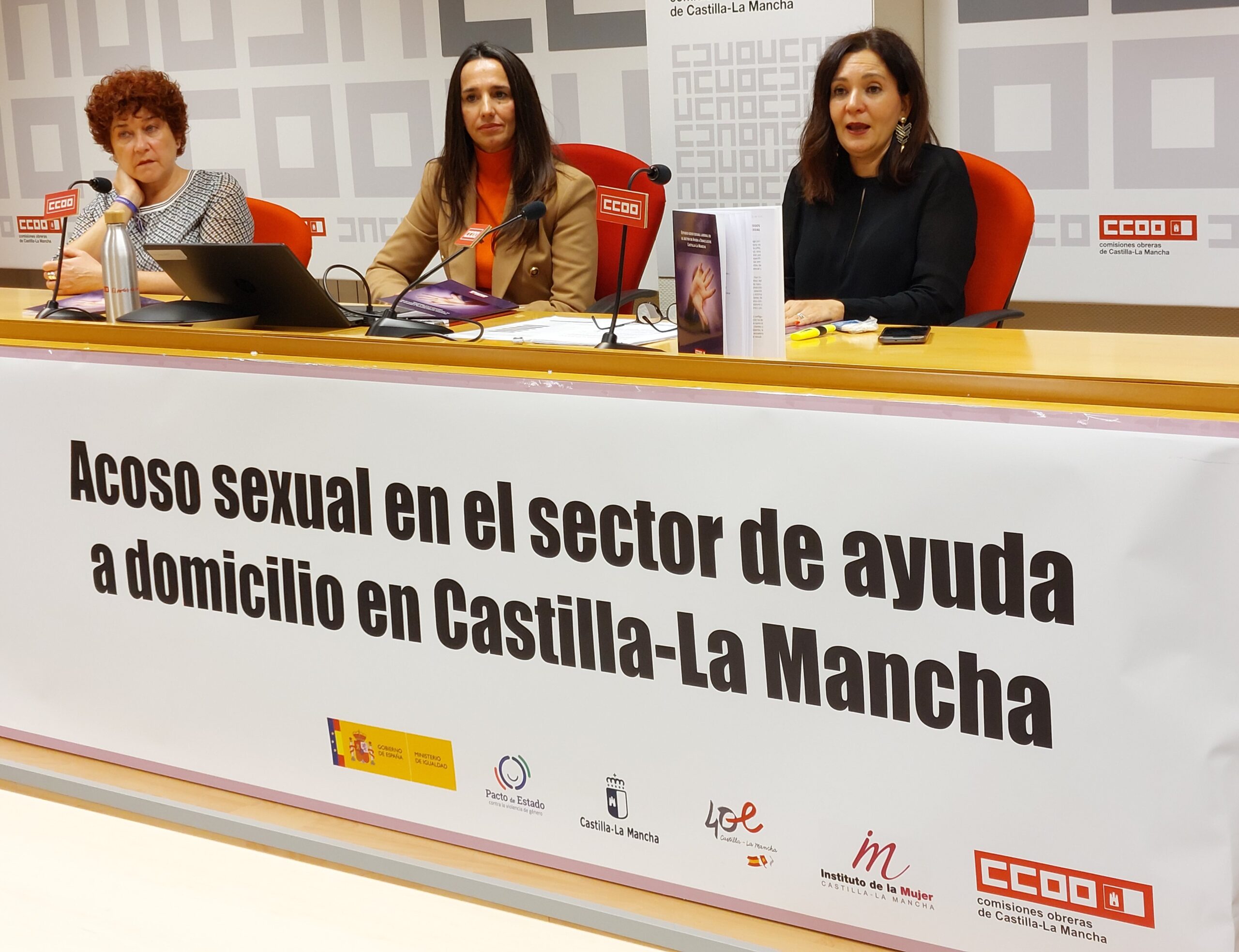 CCOO CLM ha elaborado un estudio sobre el acoso sexual laboral en el sector de la ayuda a domicilio.