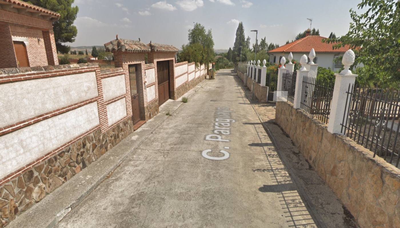 El suceso ha ocurrido en la calle del Paraguayo, en la urbanización de La Dehesa de Moratalaz (Illescas). Foto: Google Maps.