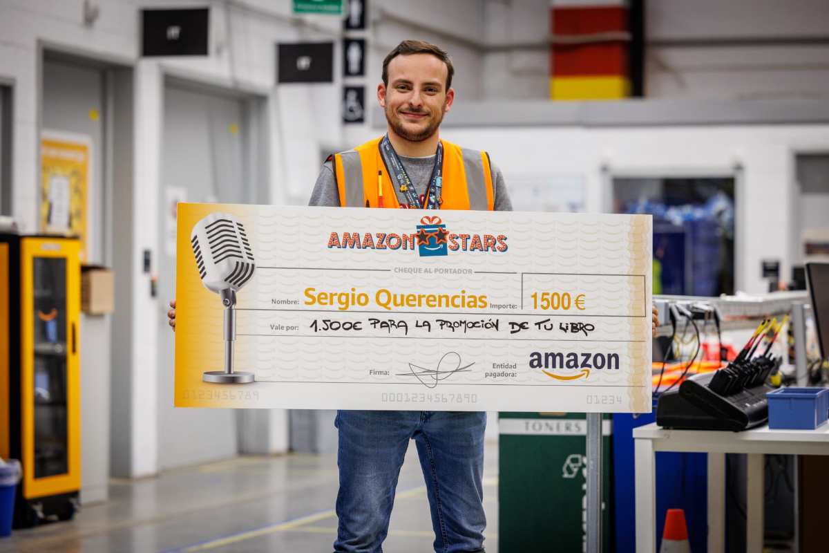 Con este premio, "Sergio Queren" ya puede pensar en la publicación de su segunda novela, a mediados de 2023. Foto: Miguel Ángel Rubio/Amazon.