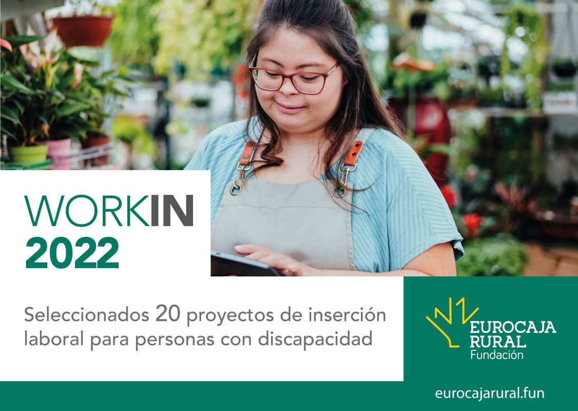 Fundación Eurocaja Rural da a conocer las entidades beneficiarias con las ayudas "Workin".