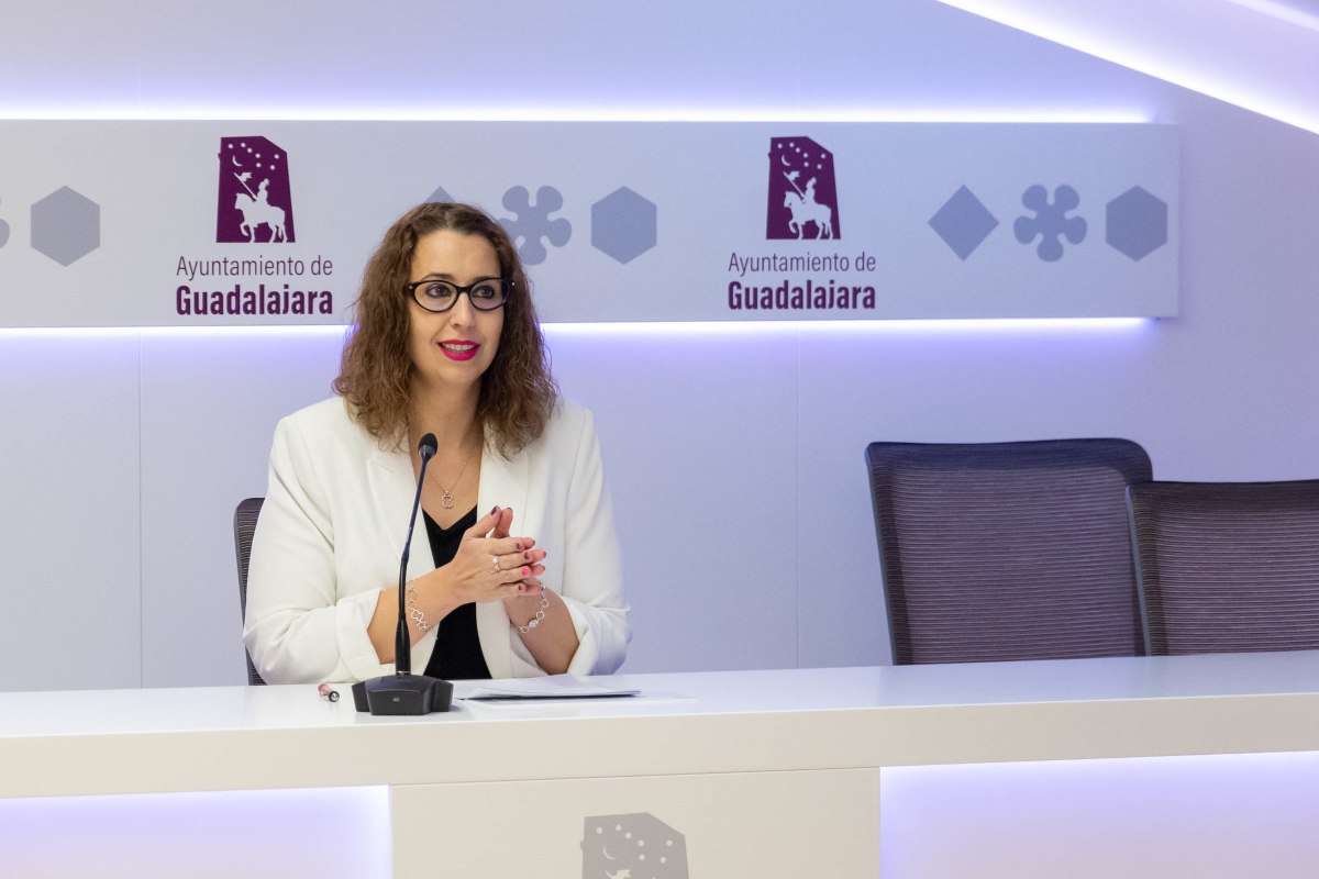 Sara Simón, concejala de igualdad en el Ayuntamiento de Guadalajara