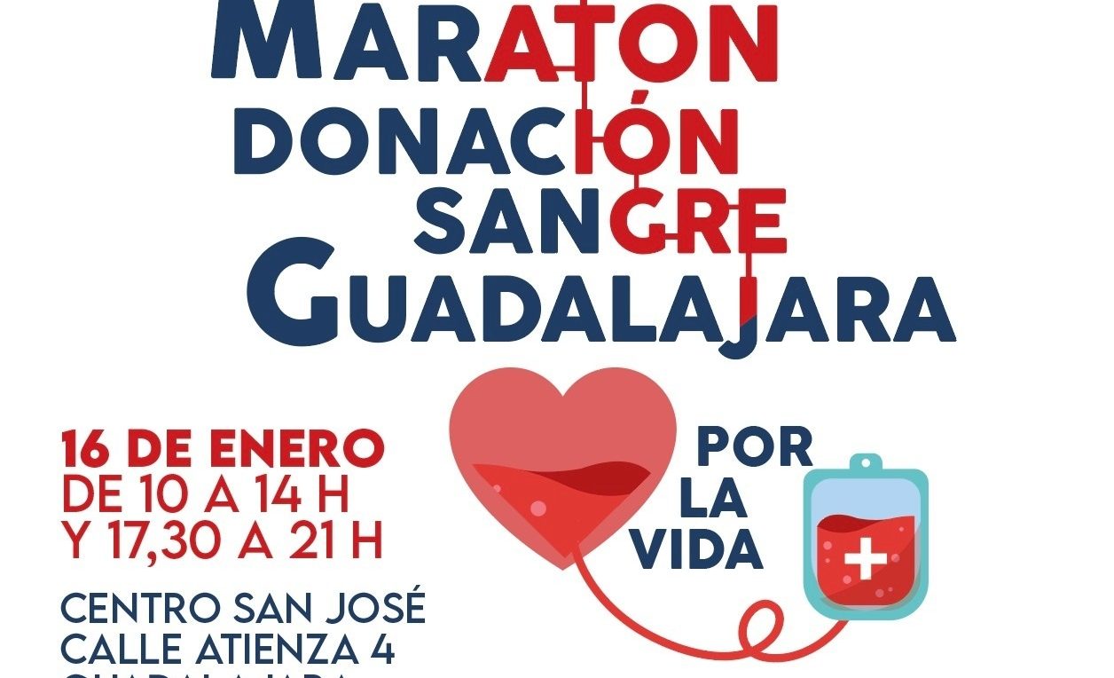 Maratón de donación de Sangre en Guadalajara