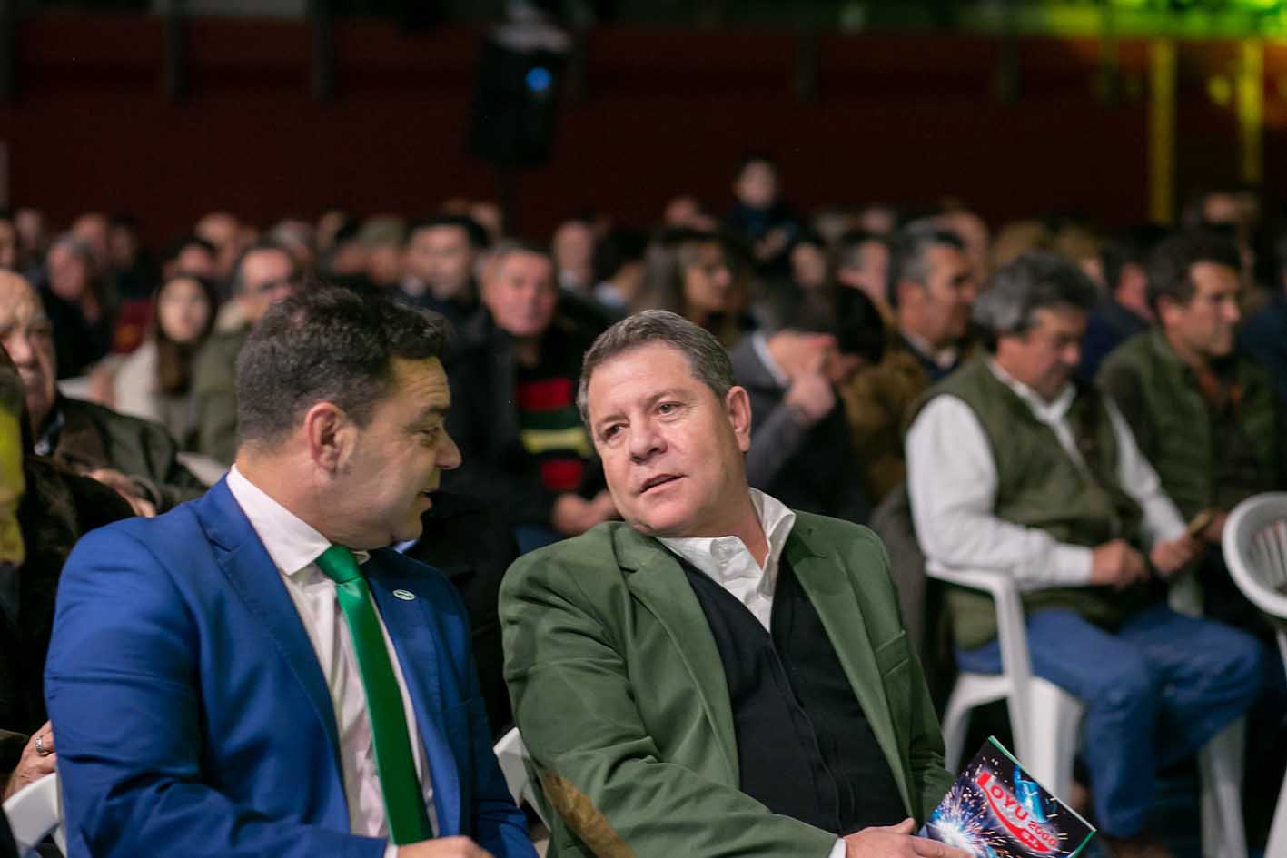 Page y Vega en la presentación del Campeonato de España de Galgos