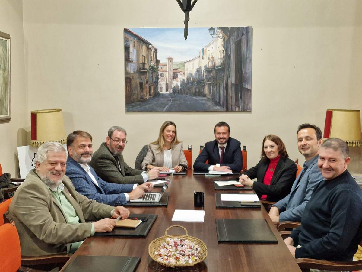 José Luis Escudero, consejero de Desarrollo Sostenible en Sigüenza (Guadalajara)