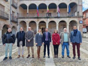 José Luis Escudero, consejero de Desarrollo Sostenible en Sigüenza (Guadalajara)