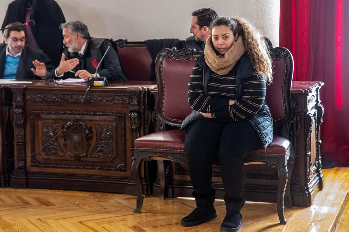 La acusada de matar a su marido en Calypo Fado (Toledo). EFE/Ismael Herrero/POOL.