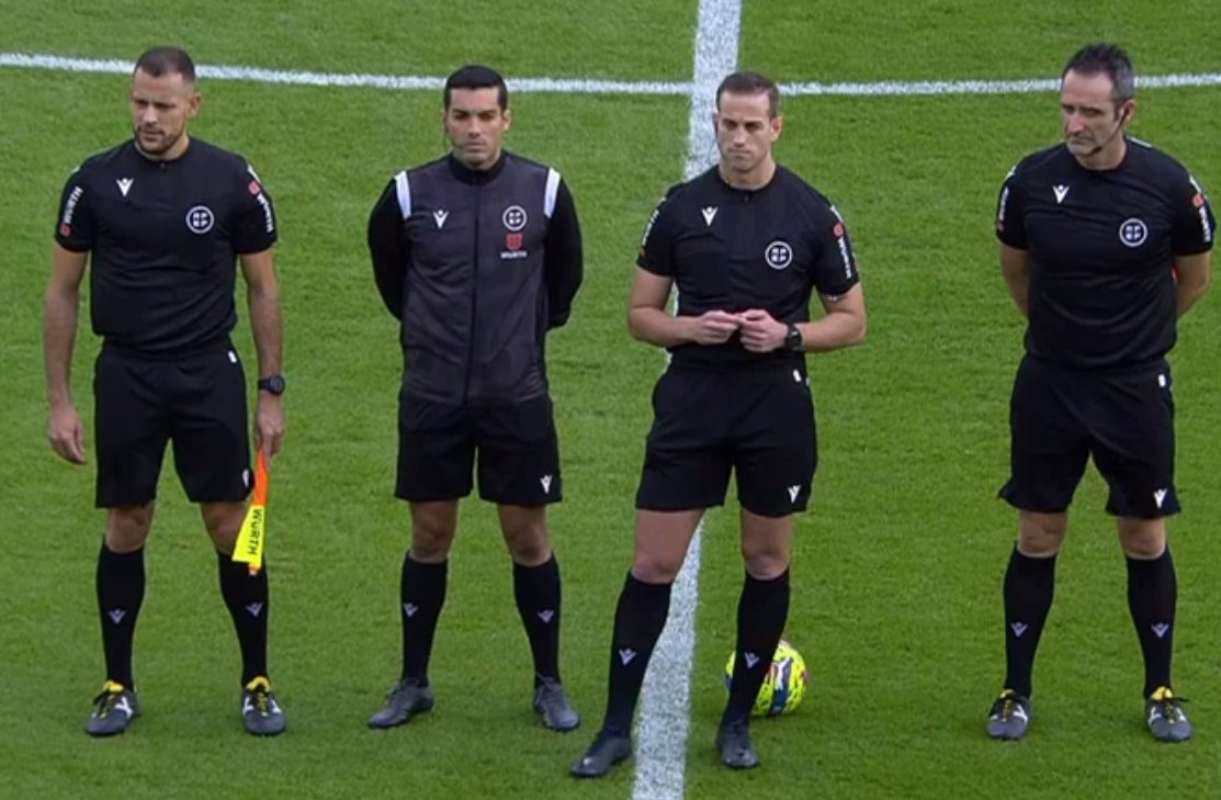 Javier Alberola ya es un histórico del arbitraje regional. Foto: @deportesCMM.