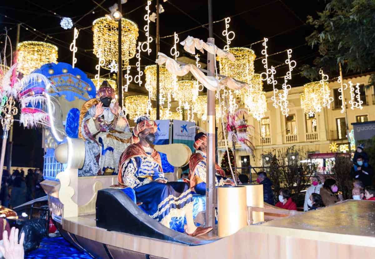 cabalgata de Reyes Magos en Guadalajara