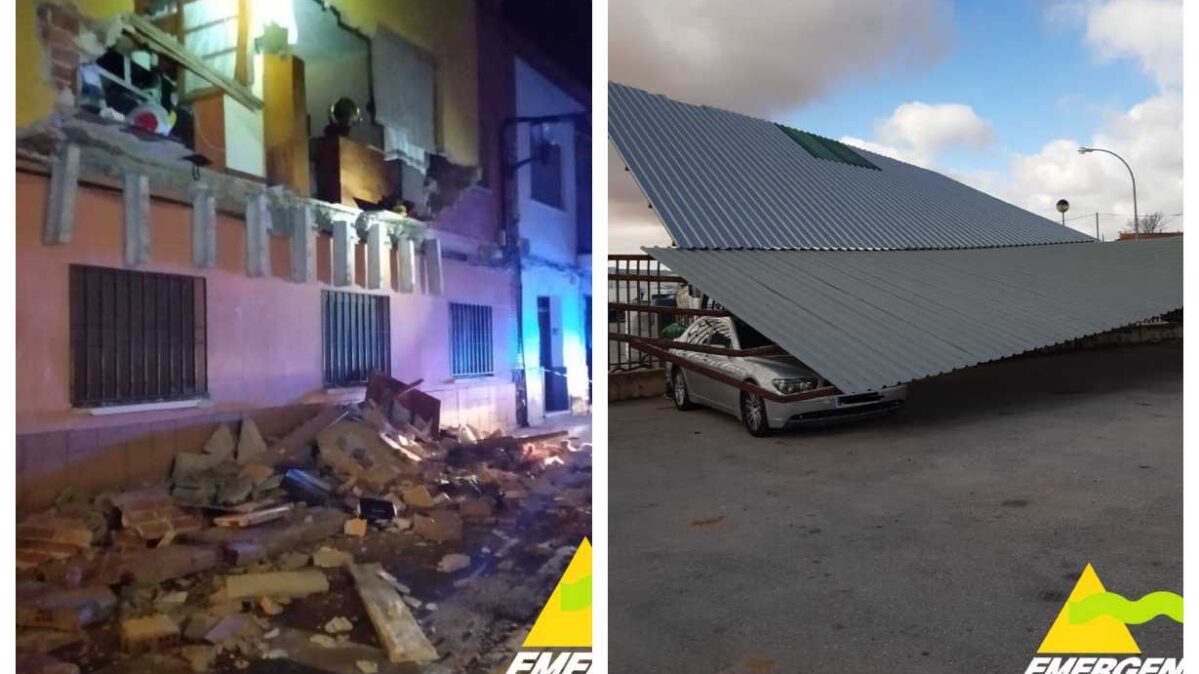 Incidencias en Miguelturra. Fotos: Bomberos de Ciudad Real.