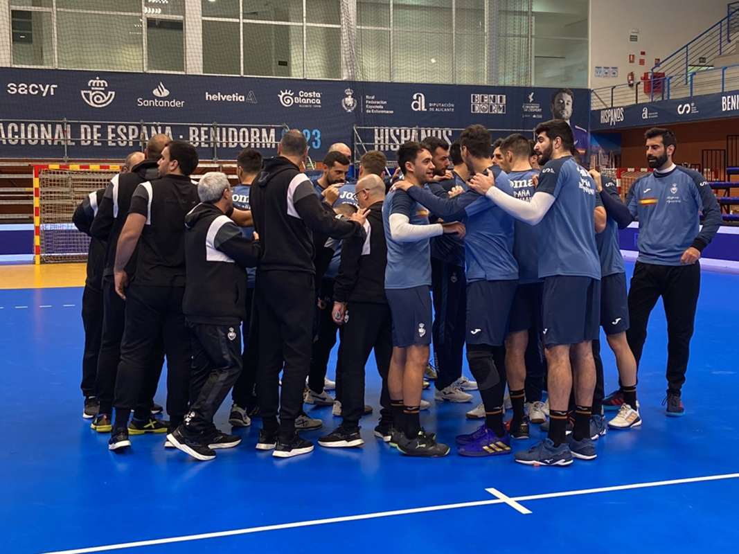 Benidorm fue la última parada antes del Mundial para los Hispanos. Foto: RFEB.