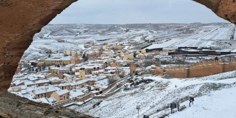 Foto de Molina de Aragón, el 19 de enero. Foto: Ángel Bermejo.