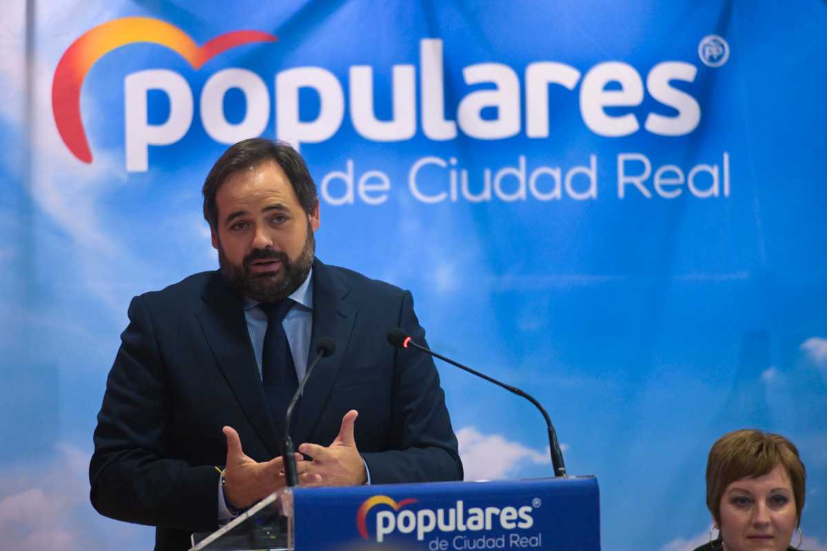 El presidente del PP de CLM, Paco Núñez. Foto: EFE/Jesús Monroy.