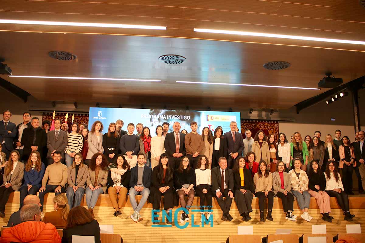 Participantes en el programa Investigo Castilla-La Mancha. Foto: Rebeca Arango.