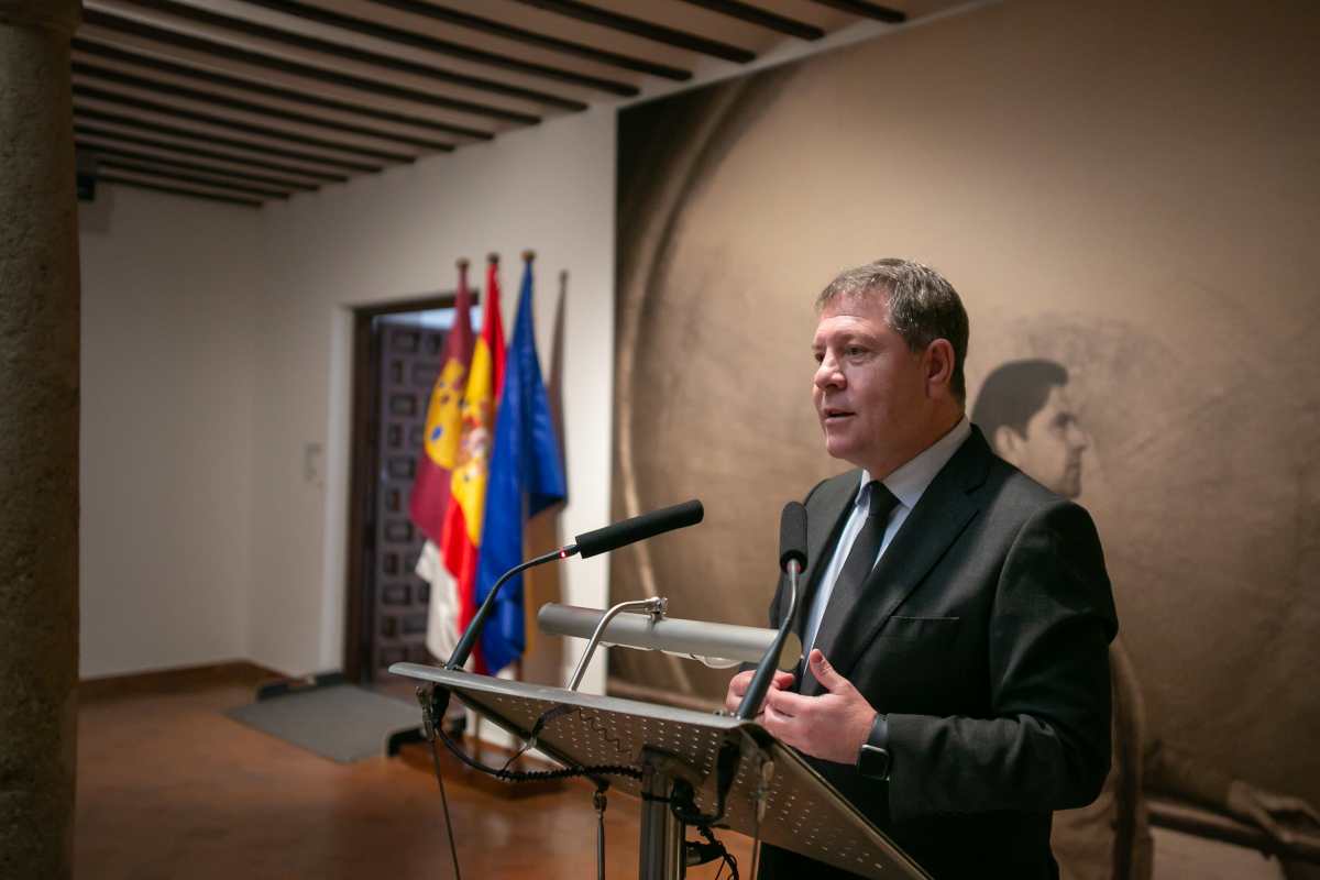 Page, en la inauguración de las nuevas instalaciones del Museo Gregorio Prieto de Valdepeñas.