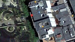 El detenido robaba supuestamente a los menores en el Paseo de San Gregorio de Puertollano. Imagen: Google Maps.