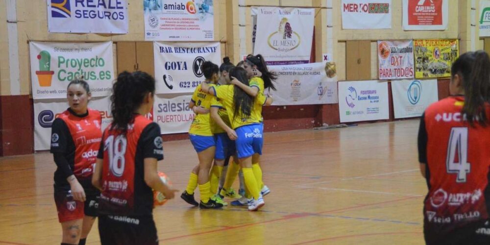 Foto de un lance liguero del Merkocash Salesianos Puertollano. Foto: Salesianos Puertollano.