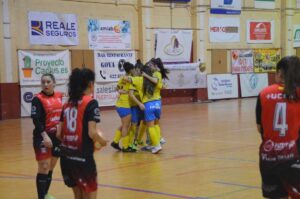 Foto de un lance liguero del Merkocash Salesianos Puertollano. Foto: Salesianos Puertollano.