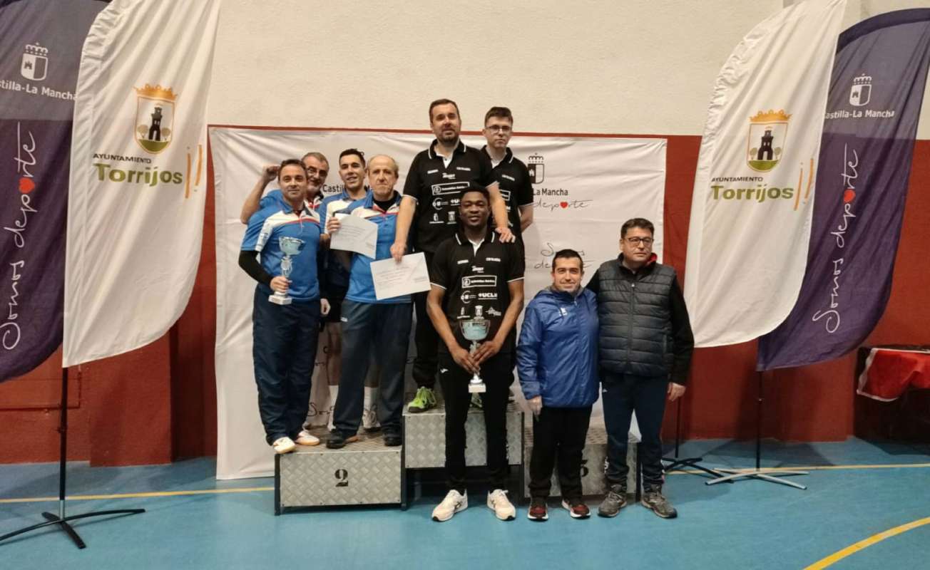 El Regional de tenis de mesa se celebró en Torrijos.