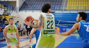 Imagen del partido entre Bueno Arenas Albacete Basket y Melilla Sport Capital.