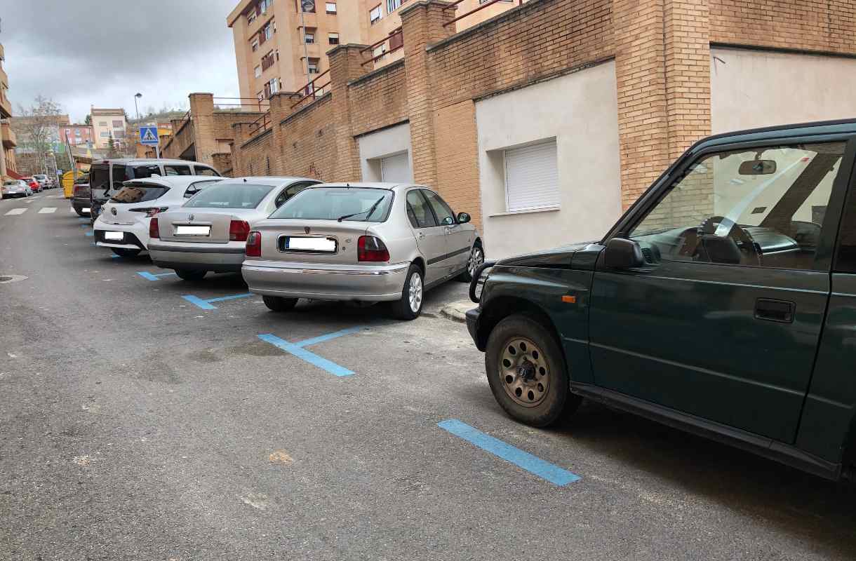 Zona azul en Cuenca.