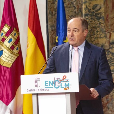 Emilio Sáez, alcalde de Albacete. Foto: Rebeca Arango.