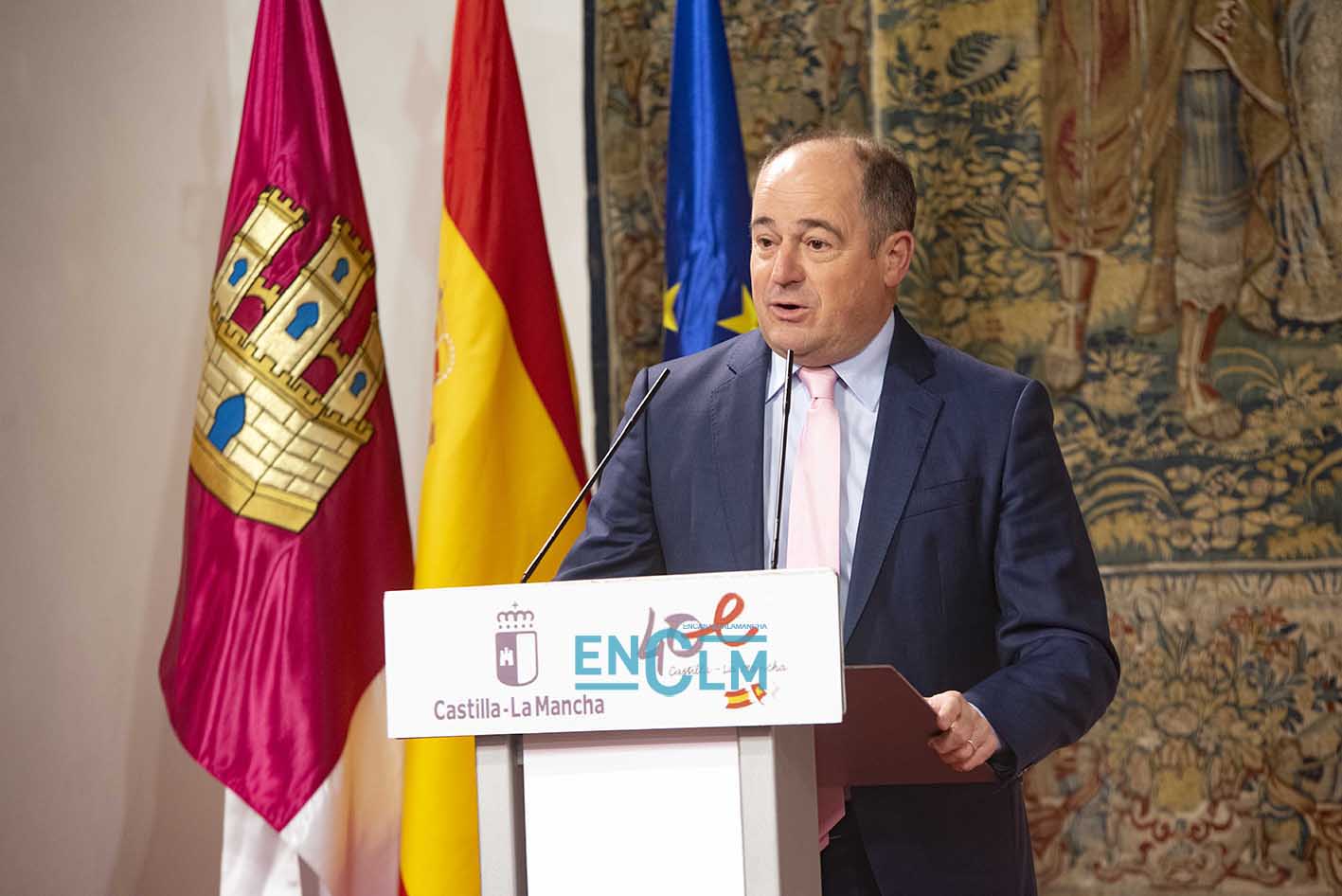 Emilio Sáez, alcalde de Albacete. Foto: Rebeca Arango.
