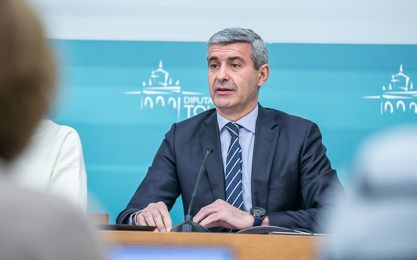 Álvaro Gutiérrez, alcalde de Escalona y presidente de la Diputación de Toledo.