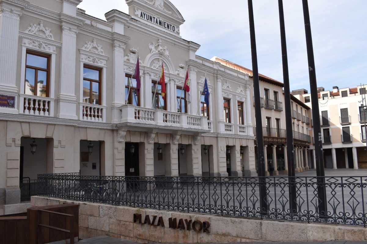 Fachada del Ayuntamiento de Guadalajara.