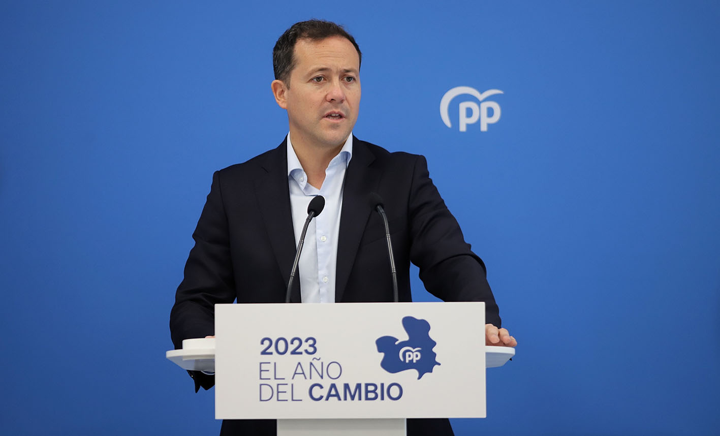 Carlos Velázquez, presidente del PP en la provincia de Toledo.