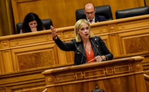 La presidenta de Ciudadanos en Castilla-La Mancha, Carmen Picazo.