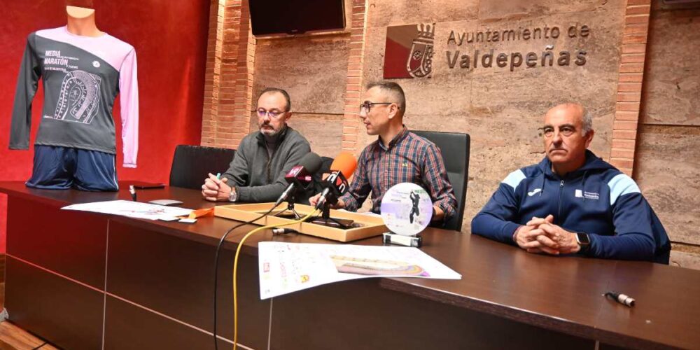 Presentación de la Media Maratón y los 10 Km de Valdepeñas.