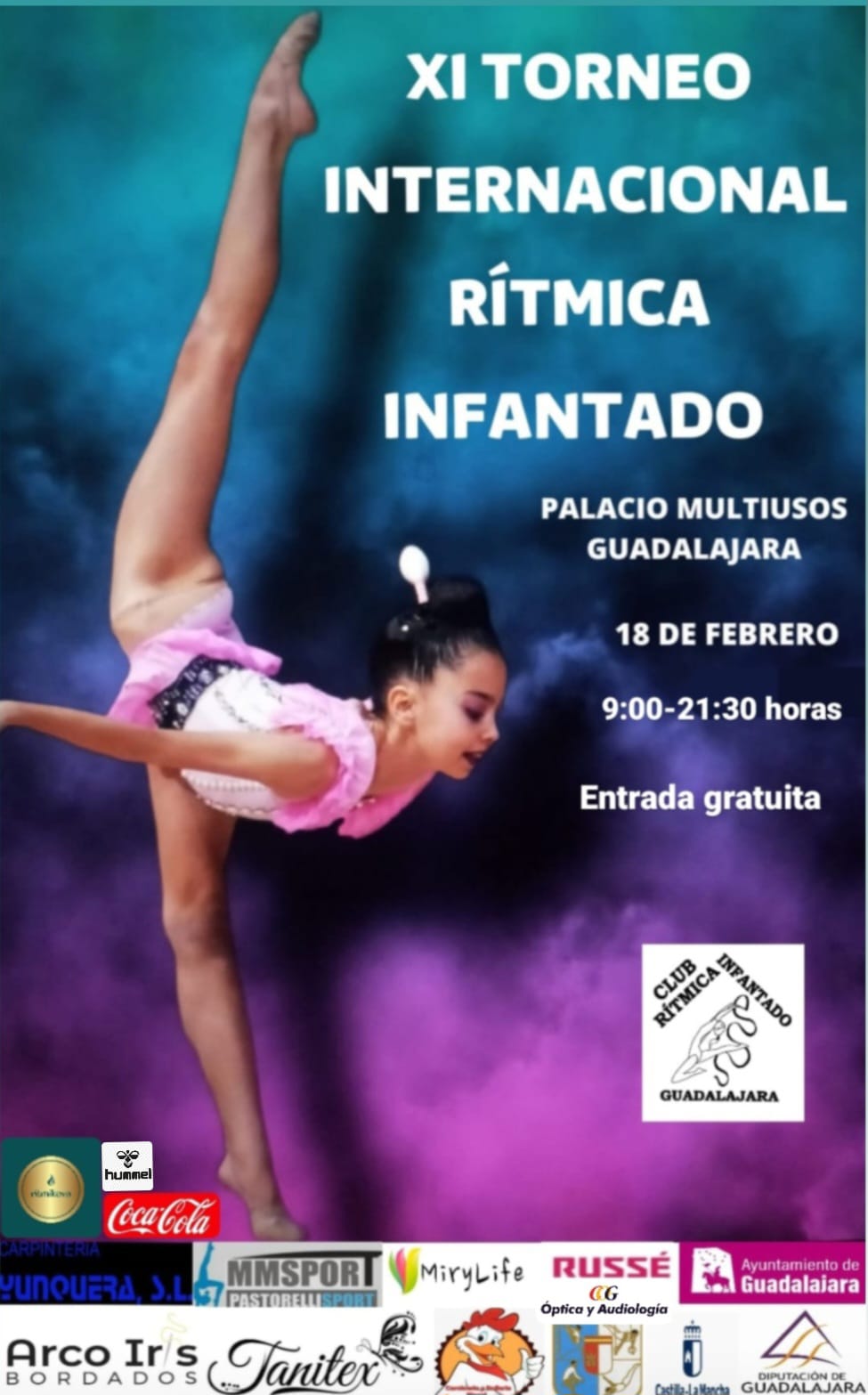 Cartel XI Torneo Internacional rítmica Infantado