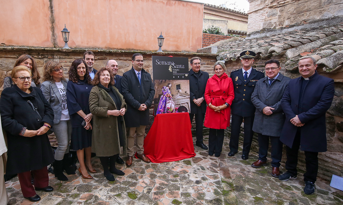 Presentación del cartel de la Semana Santa de Toledo 2023.