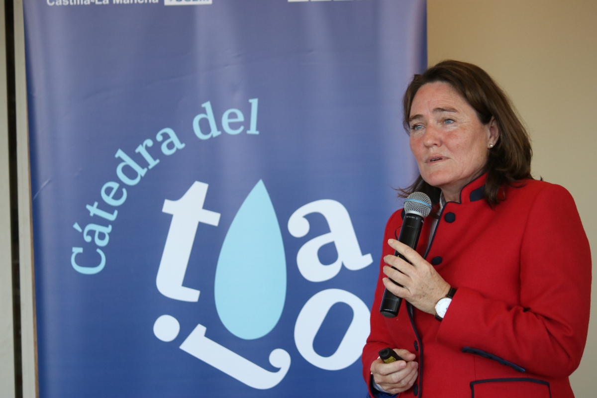 La directora de la Cátedral del Tajo UCLM-Soliss, Beatriz Larranz. Foto: Sara M. Trevejo.
