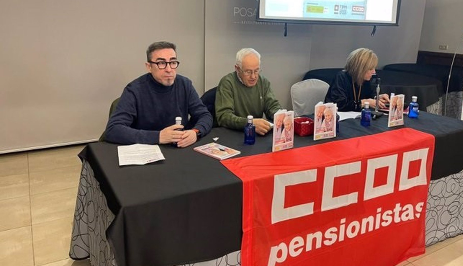 Presentación del Observatorio Social de las Personas Mayores en la Posada Real, Albacete.