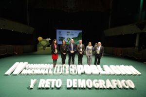Inauguración del IV Congreso Nacional de Despoblación y Reto Demográfico, celebrado en el Teatro Circo de Albacete. EUROPA PRESS/LUIS VIZCAÍNO.