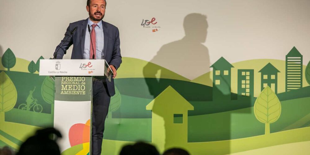 El consejero José Luis Escudero anima a la presentación de candidaturas al Premio Regional de Medio Ambiente.