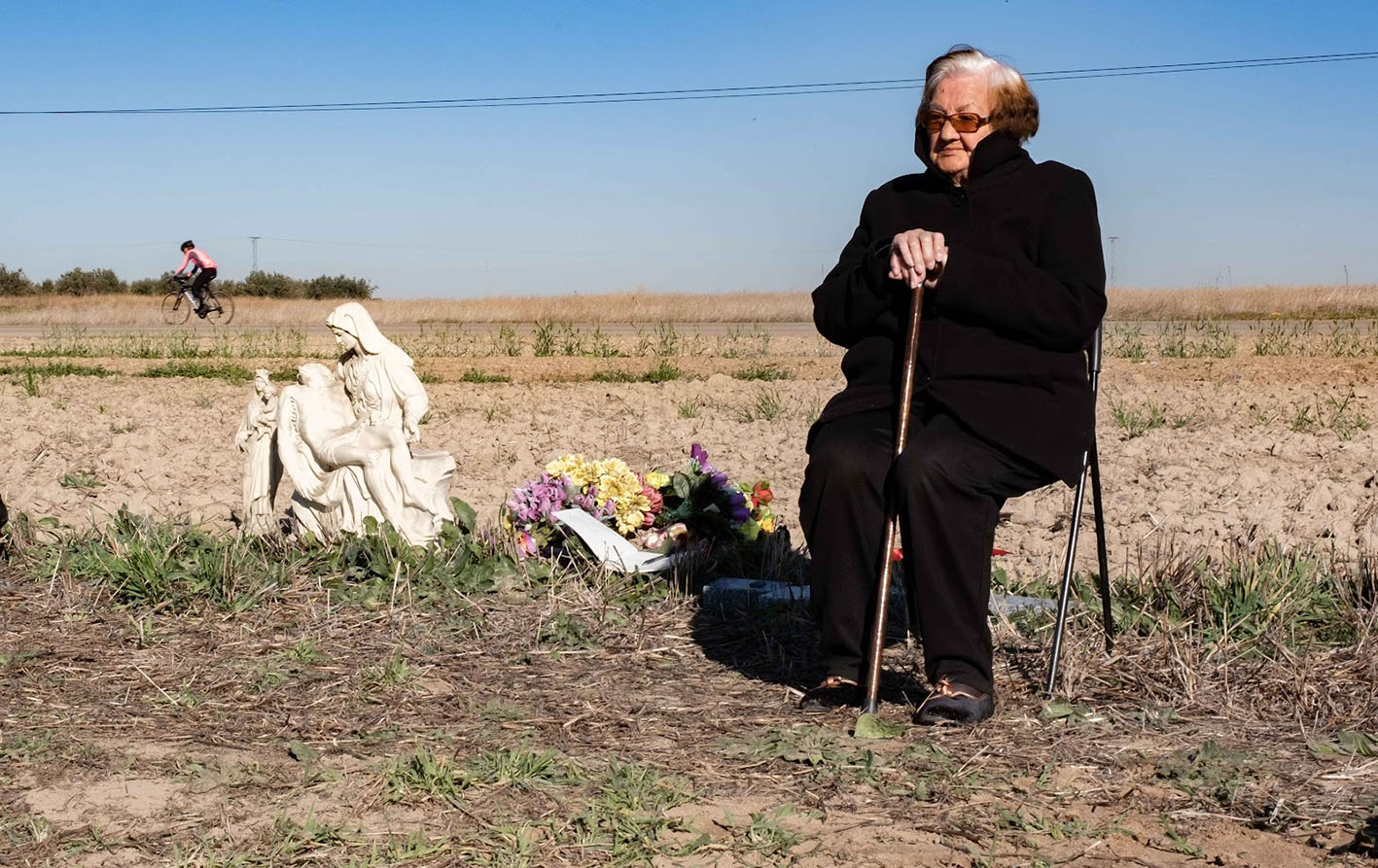 Agustina Recio recibirá los restos de su padre, asesinado hace 86 años por ser republicano.