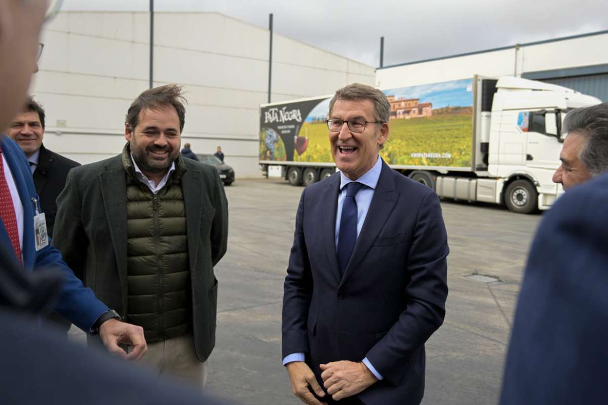 Feijóo dice que visitará CLM más a menudo. Foto: EFE/Jesús Monroy.