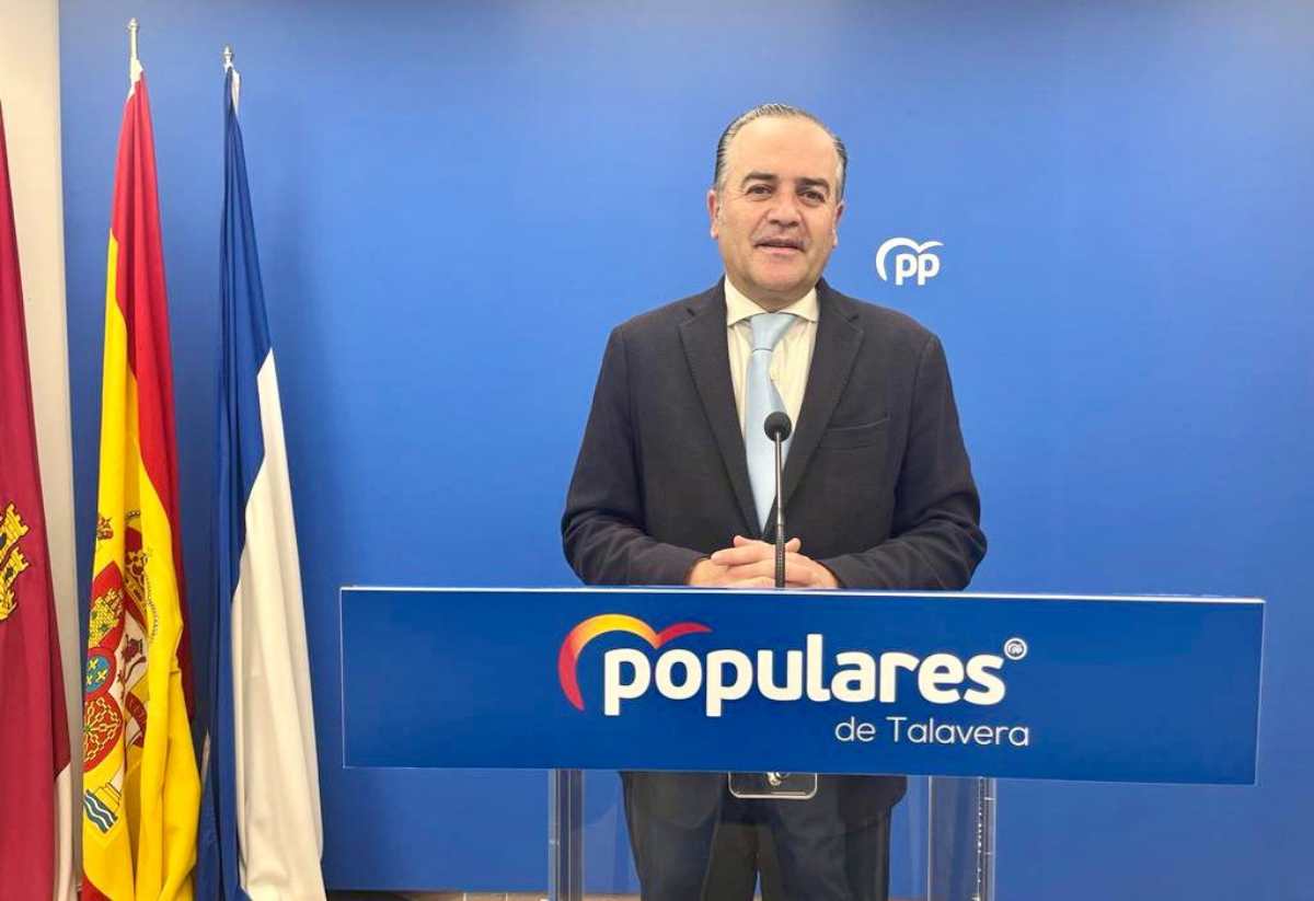 José Julián Gregorio, candidato del PP a la Alcaldía de Talavera.