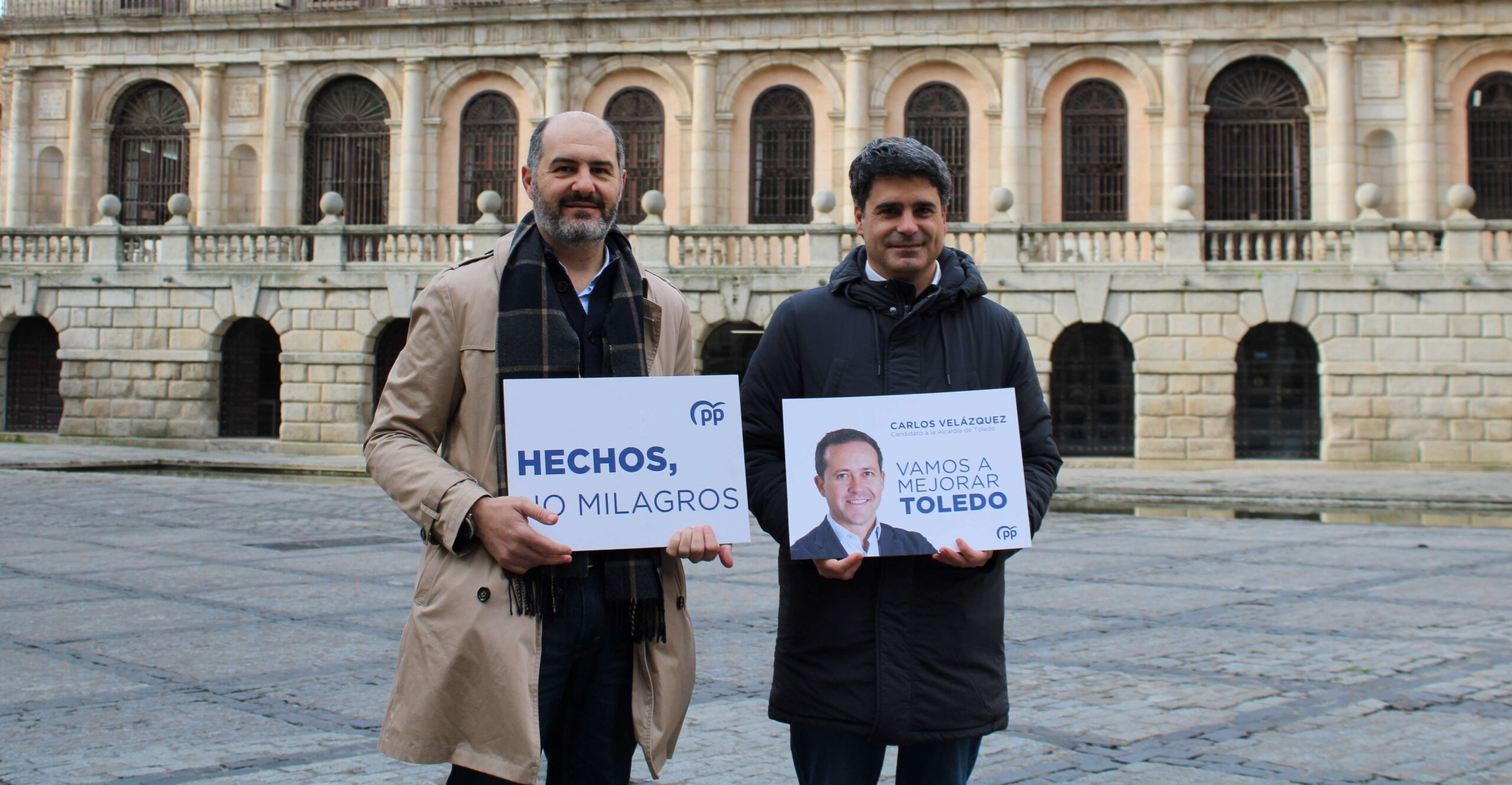 José Manuel Velasco y Juanjo Alcalde.