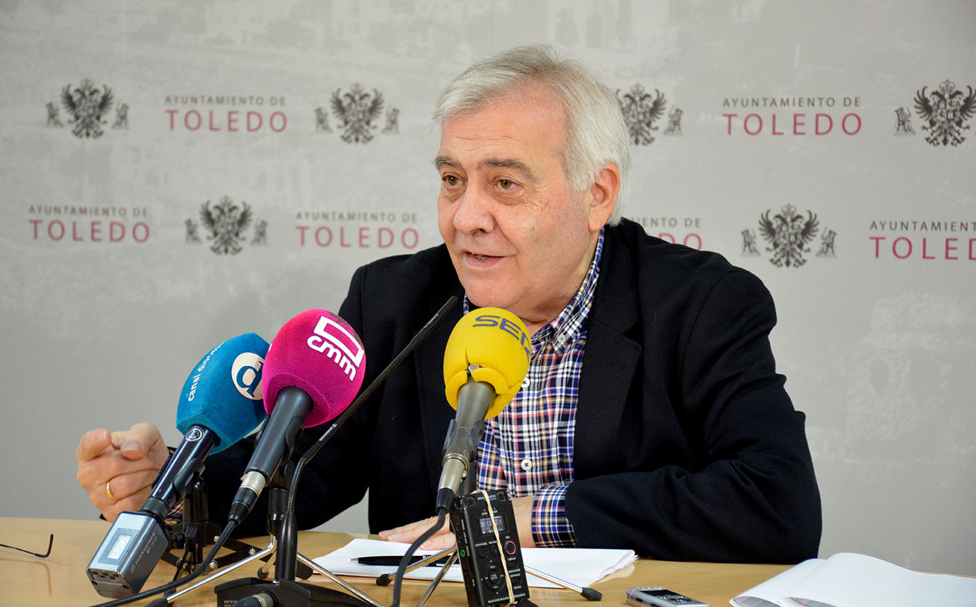 Juanjo Pérez del Pino, concejal de Movilidad de Toledo.