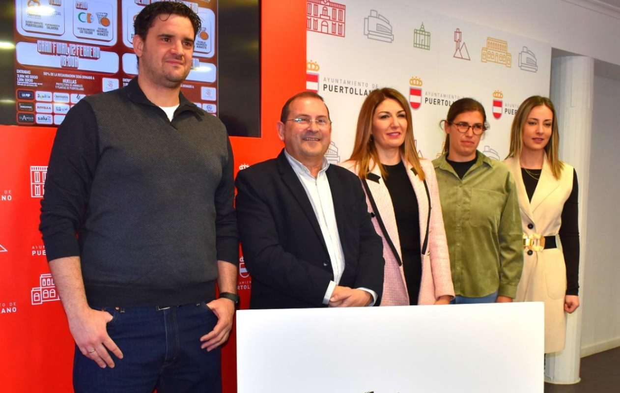 Acto de presentación de la fase final de la Copa Igualdad de Globalcaja. Foto: Ayuntamiento de Puertollano.