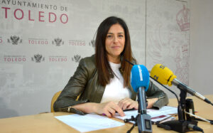Noelia de la Cruz, portavoz del Gobierno municipal de Toledo.