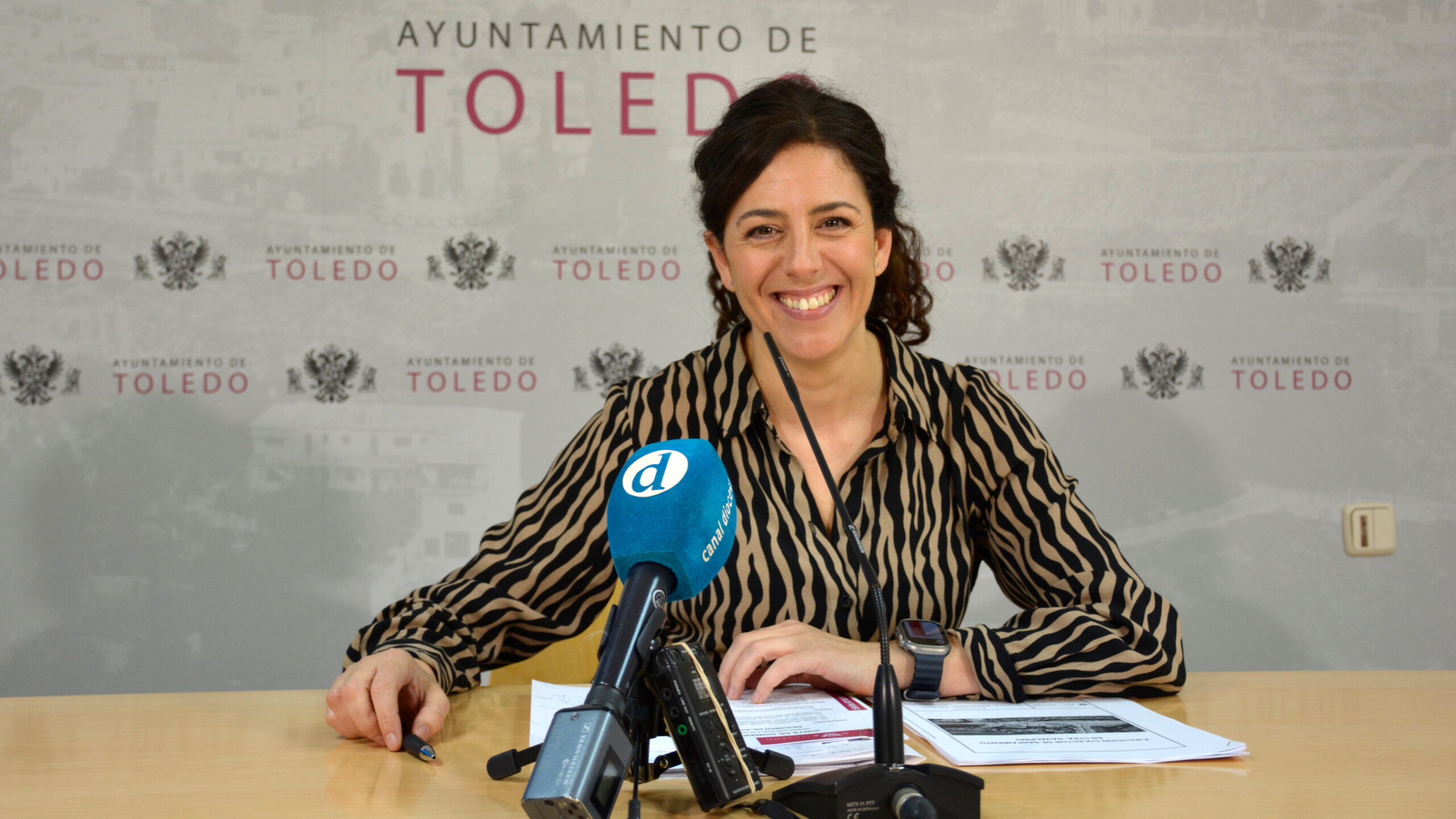 Noelia de la Cruz, portavoz del Gobierno municipal de Toledo.